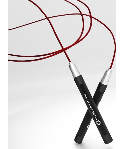 Speed Jump Rope HMS SK60, Black-Red