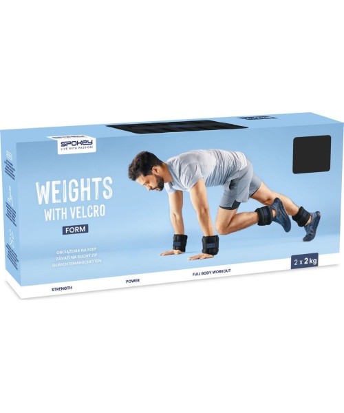 Velcro weights Spokey FORM 2kg