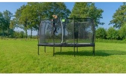 EXIT Allure Premium trampoline 214x366cm - black