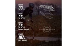 Rear light Sigma Buster 80 USB