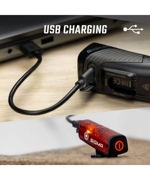 Rear light Sigma Buster 80 USB