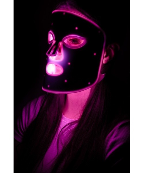 Rechargeable Silicone LED Light Therapy Mask inSPORTline Santorina