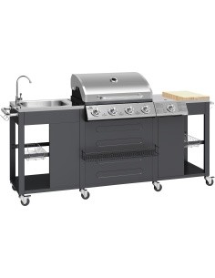Garden kitchen with gas grill Cattara Vicenza