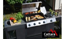Aiaköök gaasigrilliga Cattara Vicenza