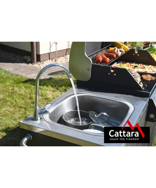 Garden kitchen with gas grill Cattara Vicenza