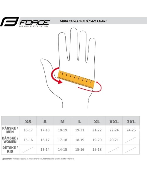 Rattakindad FORCE Aspect neopreen L, mustad (+5 °C kuni +10 °C)