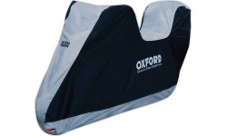 Motorcycle Cover with Suitcase Space Oxford Aquatex L