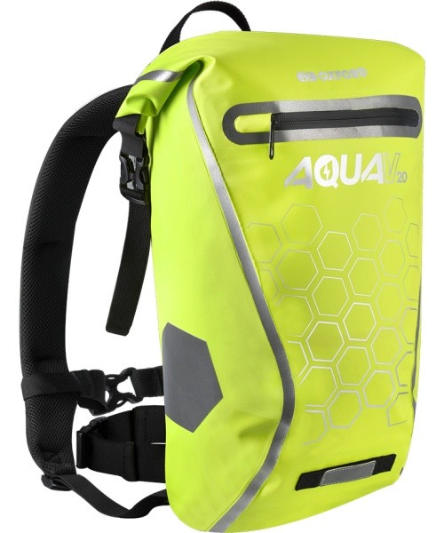 Waterproof Backpack Oxford Aqua V20 20L - Fluo Yellow