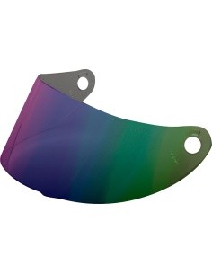 Replacement Plexiglass Shield for V105  Motorcycle Helmet - Rainbow