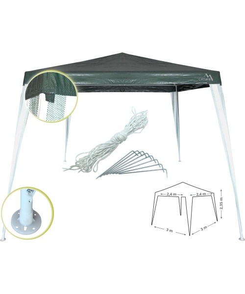 Garden tent ASSEN green