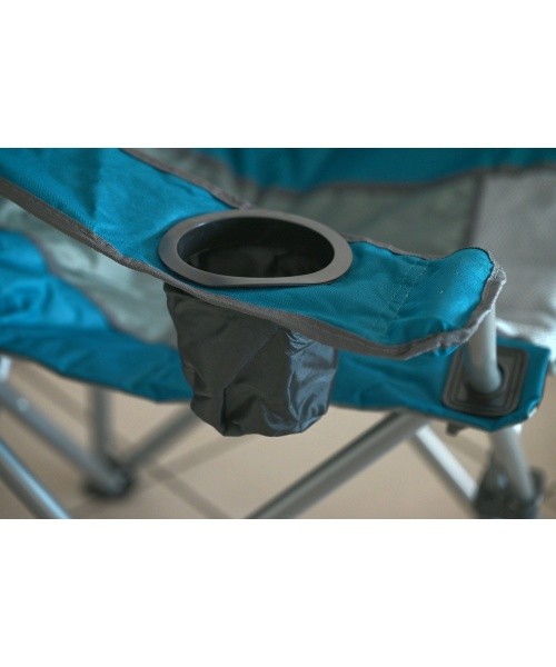 Folding camping chair LUCCA blue