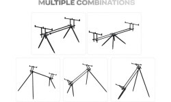 ZFISH Rod Pod RodMaster 4 rods