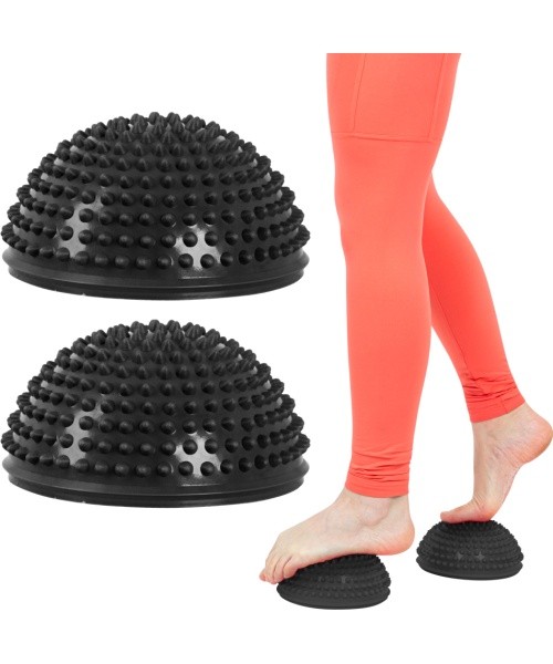 Balance and Foot Massage Pad inSPORTline Uossia - Black