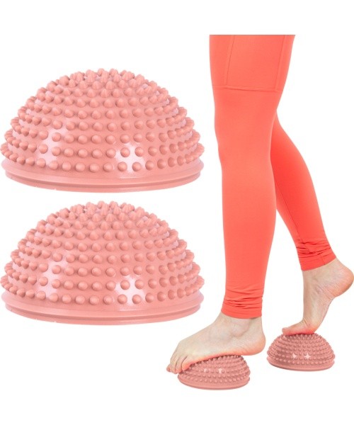 Balance and Foot Massage Pad inSPORTline Uossia - Mocha mousse