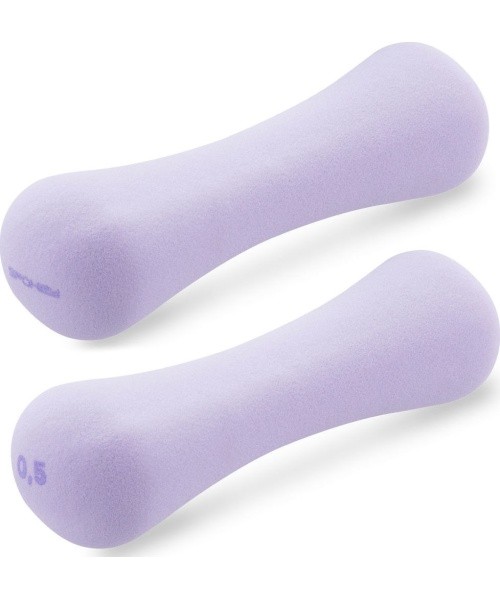 Set of neoprene dumbbells Spokey BONE 2x 0,5 kg