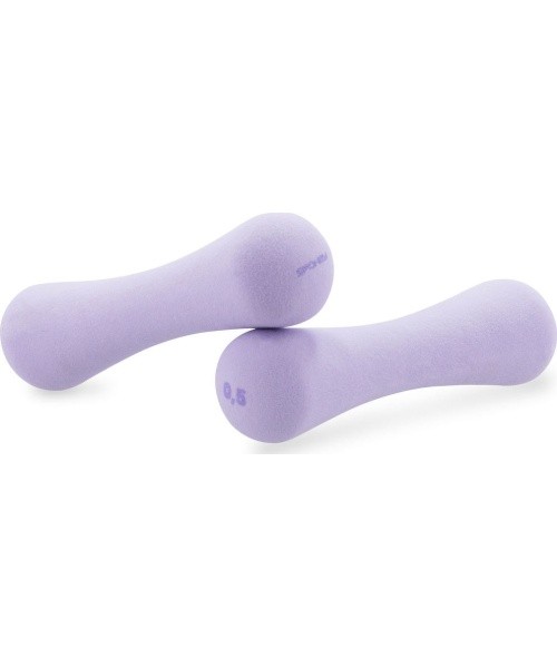 Set of neoprene dumbbells Spokey BONE 2x 0,5 kg