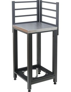 Corner module TORINO 3 for outdoor kitchen 47x47x123cm