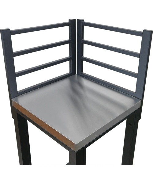 Corner module TORINO 3 for outdoor kitchen 47x47x123cm