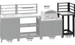 Nurgamoodul TORINO 3 välisköögile, 47x47x123 cm