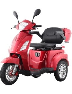 Three-Wheel Electric Scooter inSPORTline Zorica - Red