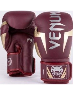 Venum Elite poksikindad, burgundia/kuld