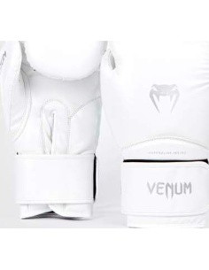 Venum Contender 1.5 poksikindad, valge/hõbe