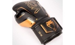 Venum Elite Evo Boxing Gloves - Black/Bronze