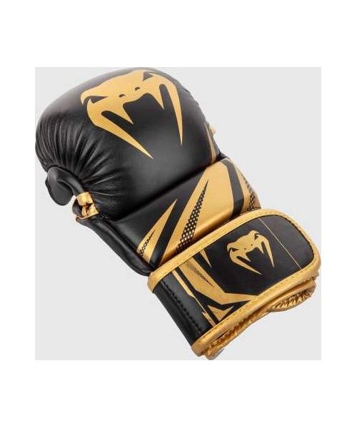 MMA kindad Venum Challenger 3.0 – must/kuldne