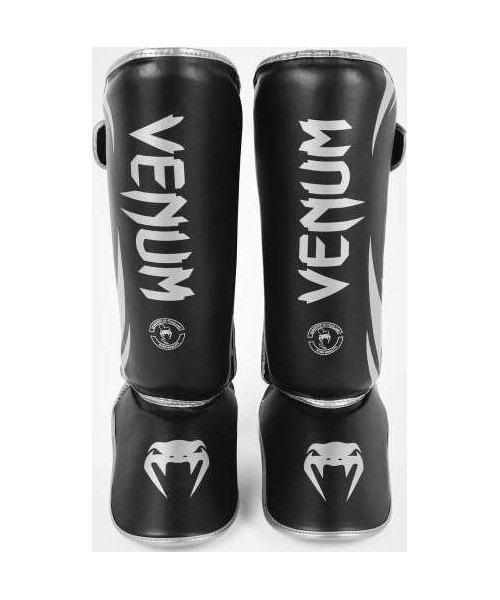 Venum Challenger 2.0 Standup Shin Guards - Black/Silver