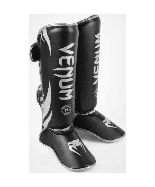 Venum Challenger 2.0 Standup Shin Guards - Black/Silver