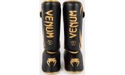 Venum Challenger Standup Shin Guards - Black/Gold