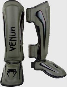 Shin Guards Venum Elite Standup - Khaki/Black