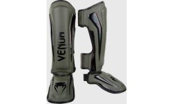 Shin Guards Venum Elite Standup - Khaki/Black