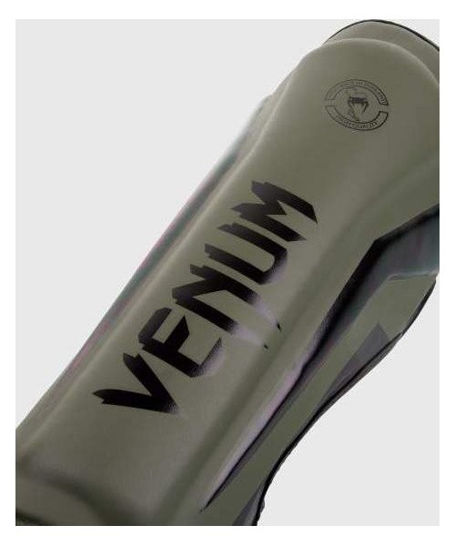 Shin Guards Venum Elite Standup - Khaki/Black