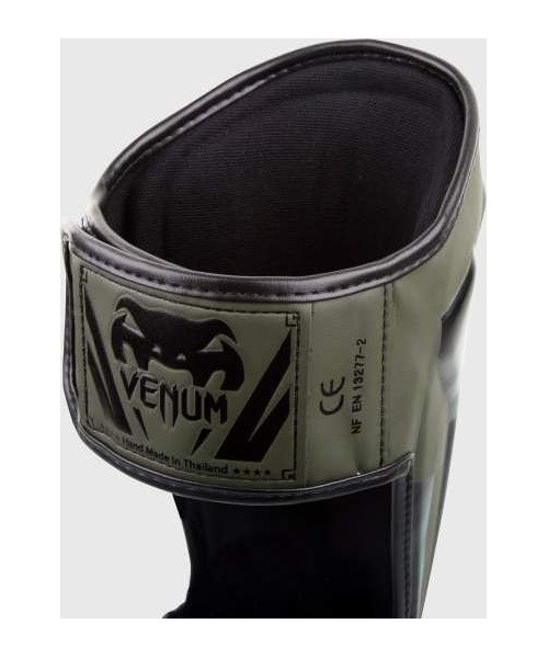 Shin Guards Venum Elite Standup - Khaki/Black