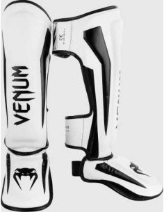 Venum Elite Standup Shinguards - White/Black