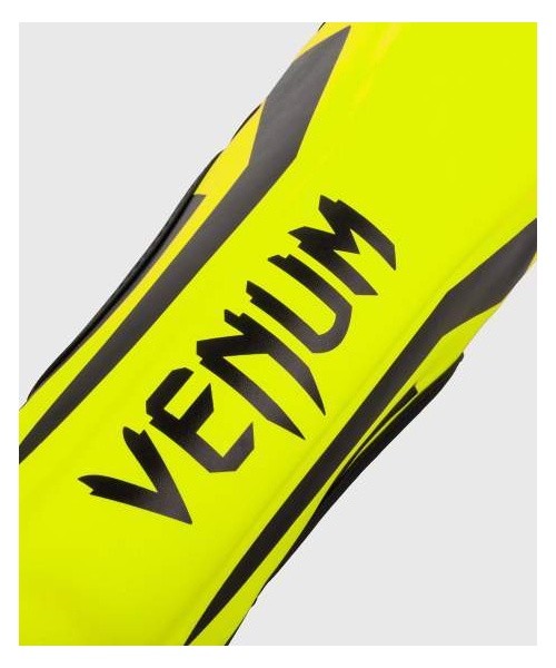 Venum Elite Shin Guards Kids - Exclusive - Neo Yellow