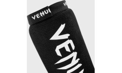 Venum Kontact Shin Guards Without Foot - Black