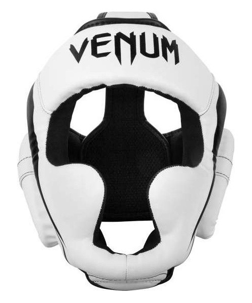 Headgear Venum Elite - White/Black