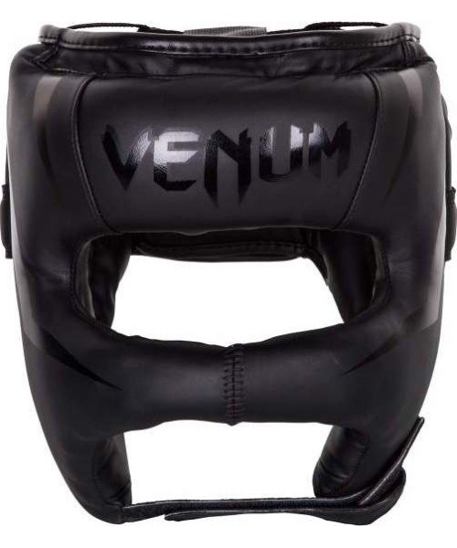 Headgear Venum Elite Iron - Black/Black