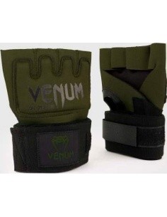 Venum Kontact Gel Glove Wraps - Khaki/Black