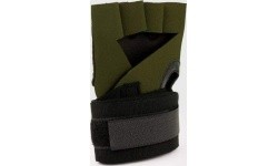 Venum Kontact Gel kätesidemed, khaki/must
