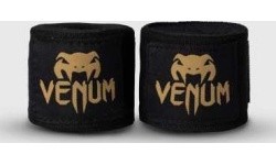 Boxing Handwraps Venum Kontact  Black-Gold 4m