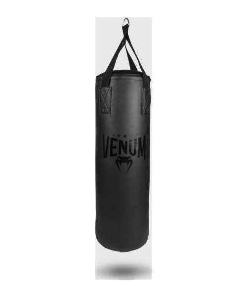 Punching Bag Venum Origins - Black/Black (ceiling mount included)