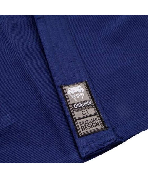 Venum Contender Kids BJJ Gi (Free white belt included) - Navy blue