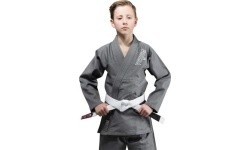Venum Contender Kids BJJ Gi (Free white belt included) - Grey