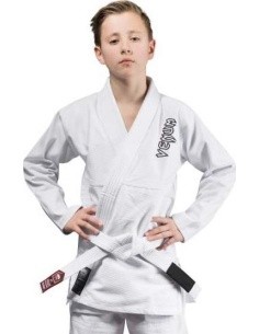 Venum Contender Kids BJJ Gi (Free white belt included) - White