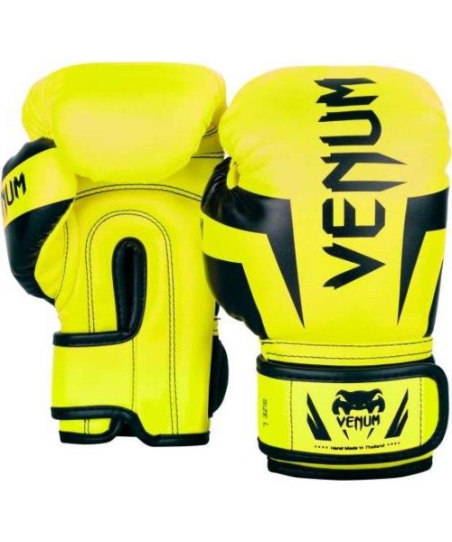 Venum Elite Boxing Gloves Kids - Exclusive - Fluo yellow