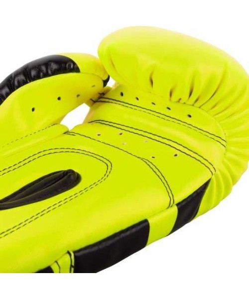 Laste poksikindad Venum Elite - Exclusive - fluorkollane