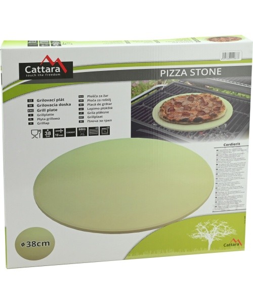 Ümmargune grillplaat PIZZA, 38 cm